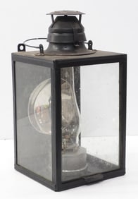 Early Handlan railroad station kerosene lamp