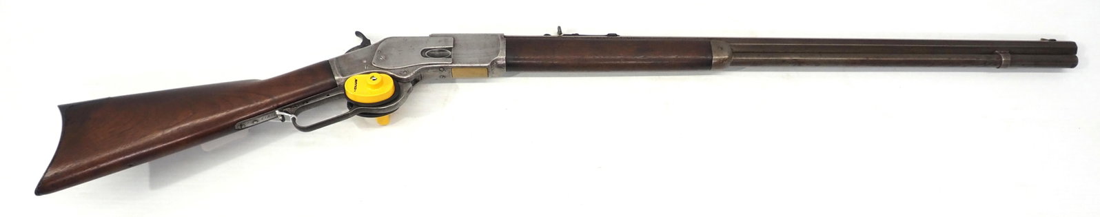 Winchester Model 1873 .44 cal. Rifle: Winchester Model 1873 .44 cal. rifle with serial #11419 with King's Improvement, made in 1876