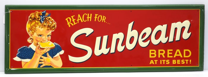 WOW! Reach For Sunbeam Bread sign