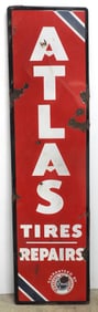 Atlas Tires & Repairs sign