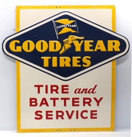 Goodyear Tire and Battery Service sign