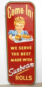 WOW! Sunbeam Rolls self-framed sign