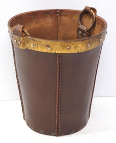 Leather water bucket