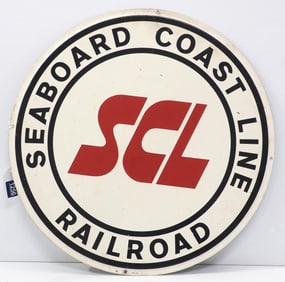 SCL Seaboard Coast Line Railroad sign