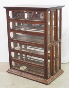 Country store ribbon cabinet