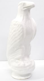 RARE White Eagle milk glass gas pump globe