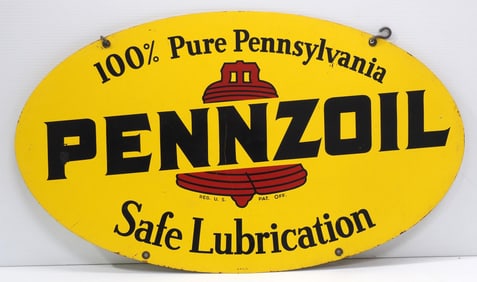 Pennzoil sign
