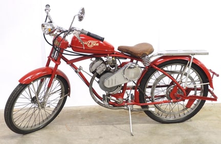 1949 Whizzer Pacemaker motorbike