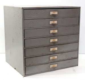 7-drawer metal cabinet