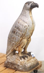 White Eagle Gas cast iron eagle statue