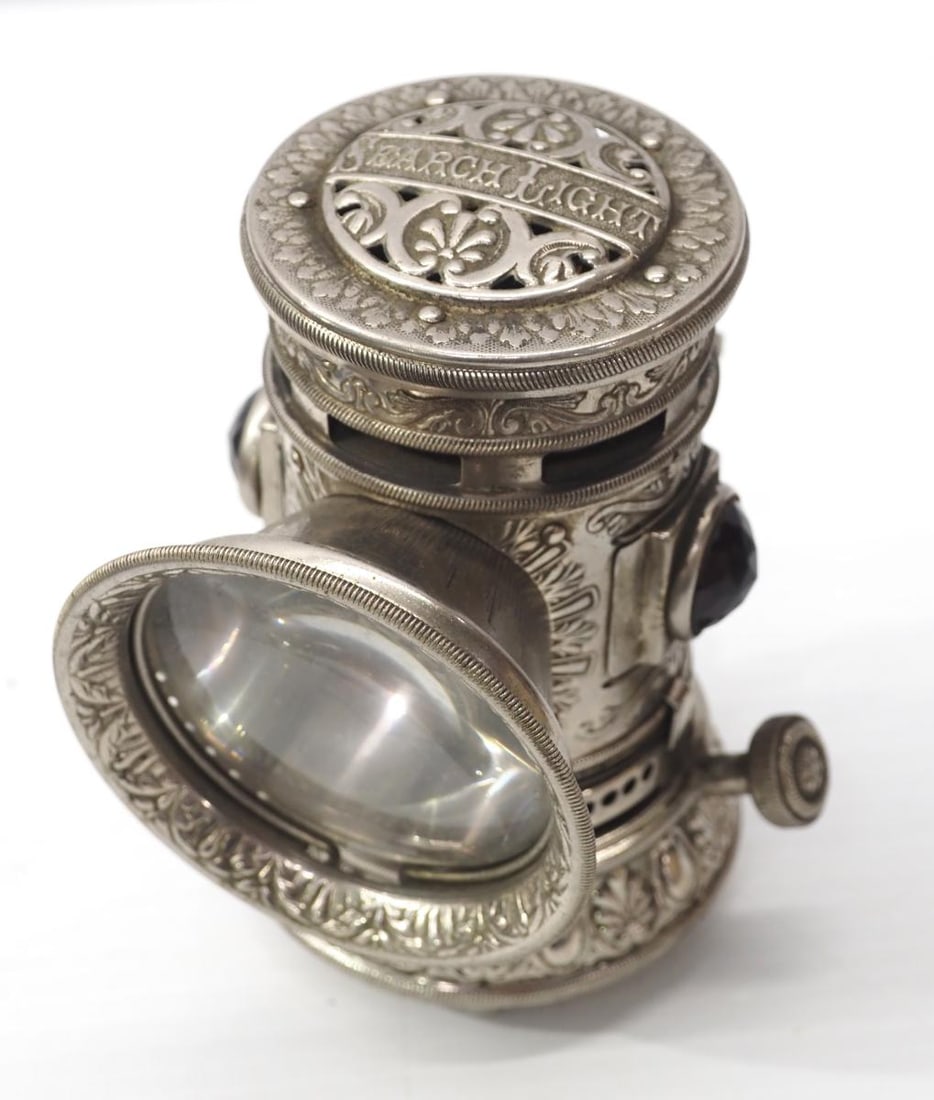 Beautifully decorated Search Light lamp: Beautifully decorated Search Light lamp, 5.25"H