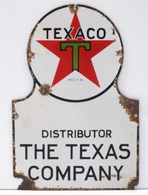 Texaco Distributor sign