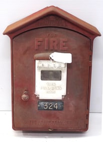 Gamewell fire alarm box
