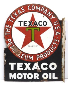 Texaco Motor Oil sign
