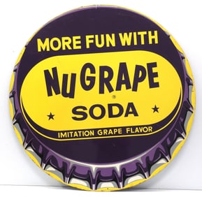 NuGrape Soda sign