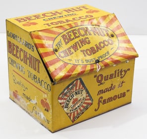 Beech-Nut Chewing Tobacco display box