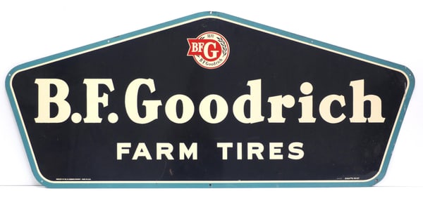 B.F. Goodrich Farm Tires sign