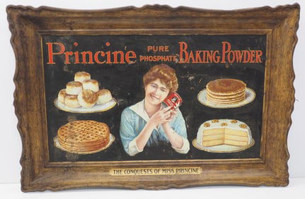 Princine Baking Powder sign