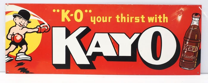 "K-O" your thirst with Kayo sign