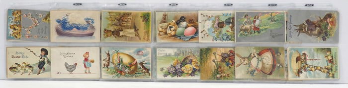 (48) Early Easter postcards