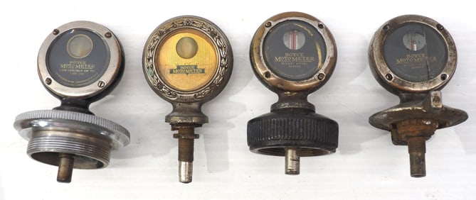 (4) Boyce MotoMeters