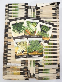 Box of NOS vegetable seed packets