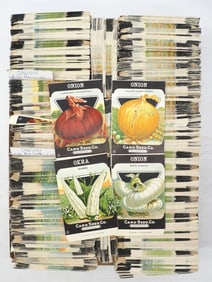 Box of NOS vegetable seed packets