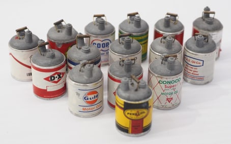 (15) Miniature 5-gallon gas cans