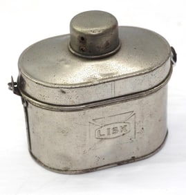 Salesman sample tin lunch bucket