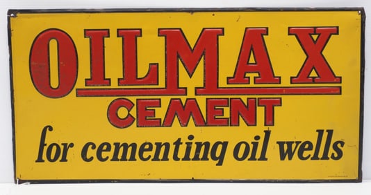 Oilmax Cement sign