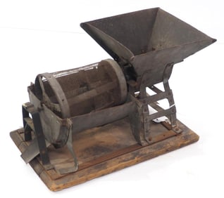 Early model tin grain separator