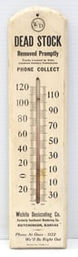 Wichita Desiccating Co. thermometer
