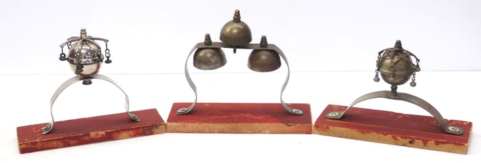 (3) Different harness bells