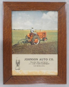 Case dealer Johnson Auto Co. advertisement