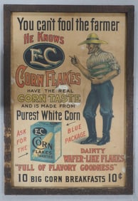 E-C Corn Flakes lithograph