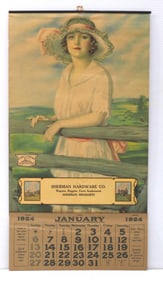 1924 John Deere paper dealer calendar
