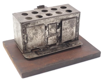 Patent model cooking stove