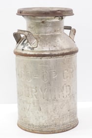 Middlebury Co-Op Creamery Co. cream can