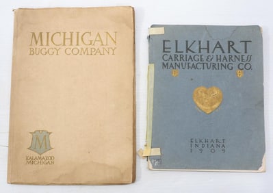 1909 Elkhart Carriage & 1910 Michigan Buggy catalogs