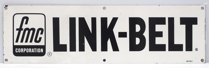 FMC Corp Link-Belt sign