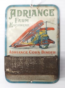 Adriance Farm Machinery match safe
