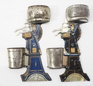(2) DeLaval Cream Separators match safes