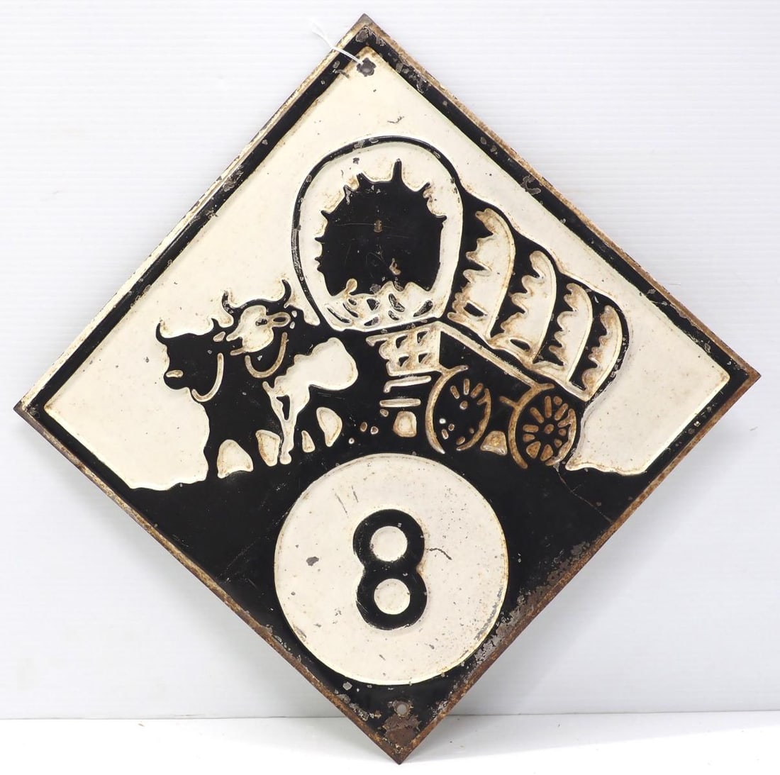 Nebraska Hwy 8 road sign (1 of 2)