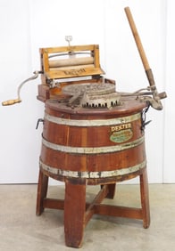 Early wooden Dexter Improved Washer