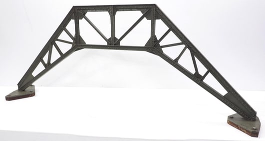 Model of a riveted construction bridge