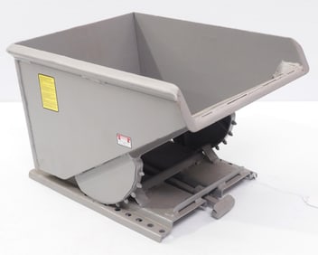 Salesman sample Iron Bull dump trash hopper