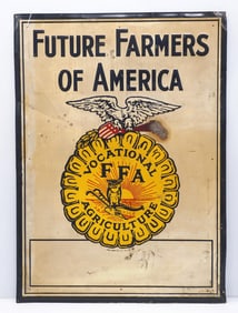 Future Farmers of America (FFA) sign