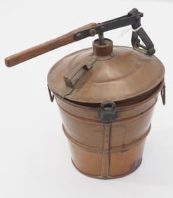 Salesman sample copper plunger washer