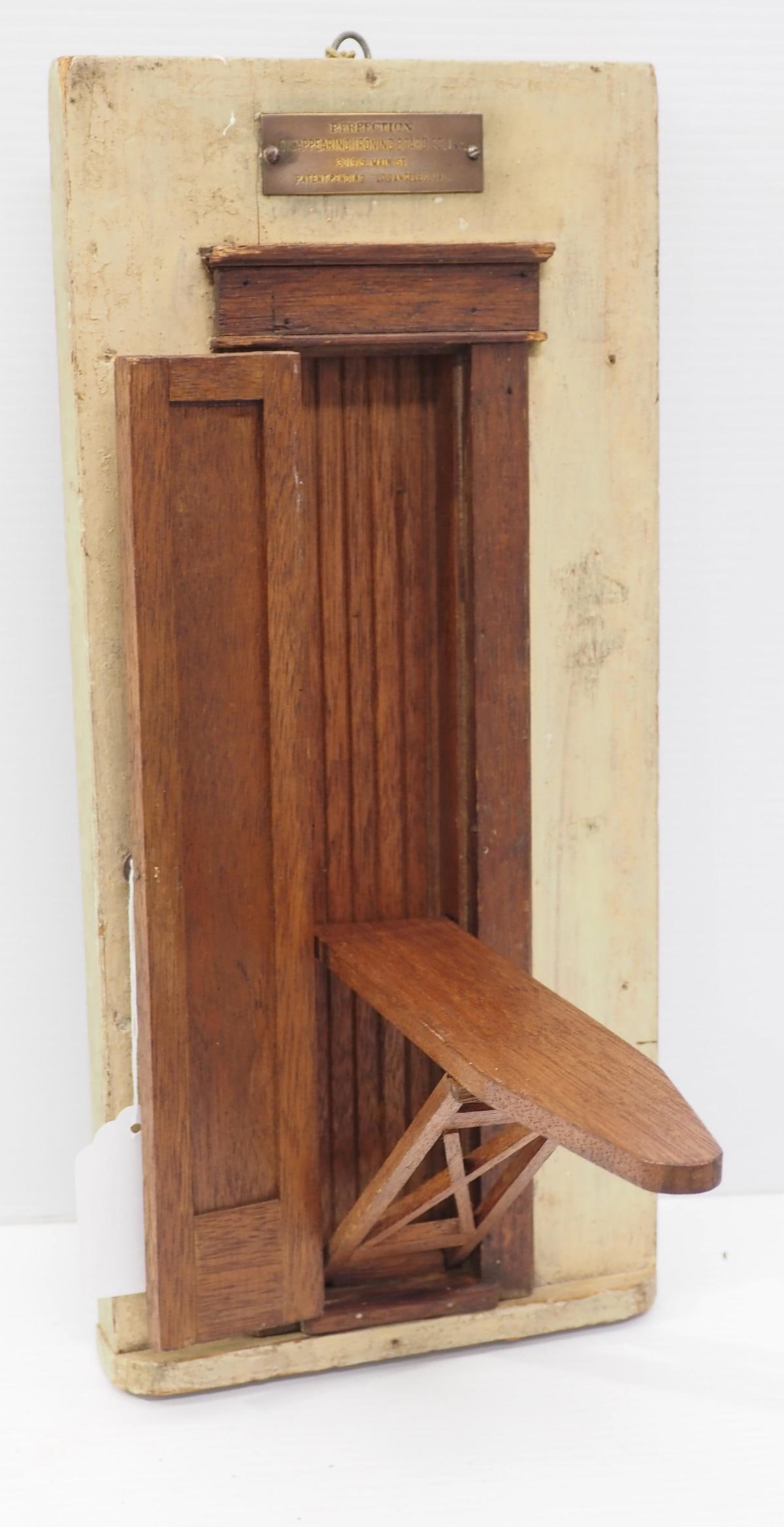 Disappearing Ironing Board Co. salesman sample (1 of 3)