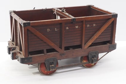 Salesman sample railroad car